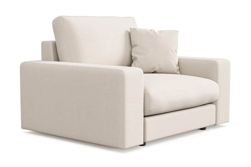 Arken Lyx Djup Fåtölj i Tyg - Ljusbeige - Möbler - Vardagsrum - Fåtöljer