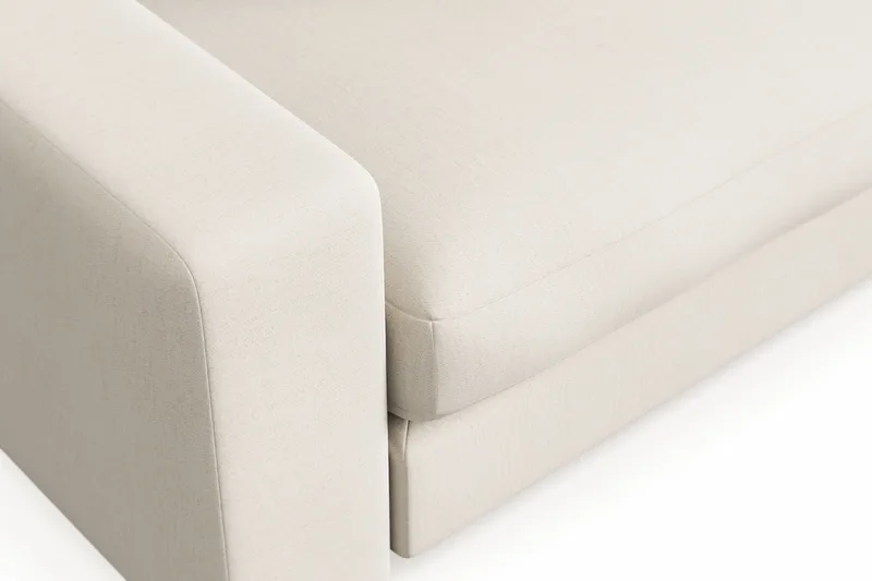 Arken Lyx Djup Fåtölj i Tyg - Ljusbeige - Möbler - Vardagsrum - Fåtöljer