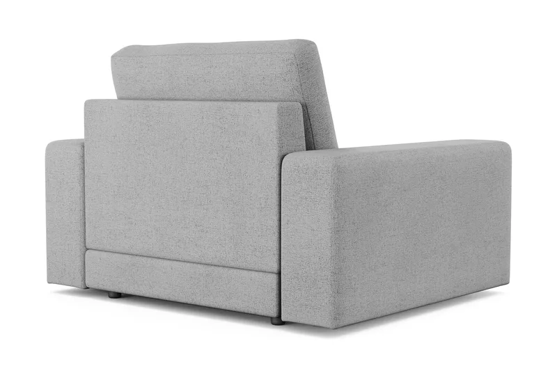 Arken Lyx Djup Fåtölj i Tyg - Ljusgrå - Möbler - Vardagsrum - Fåtöljer