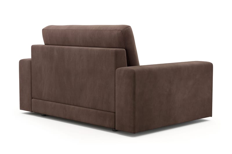 Arken Lyx Stor Djup Fåtölj i Manchester - Brun - Möbler - Vardagsrum - Fåtöljer