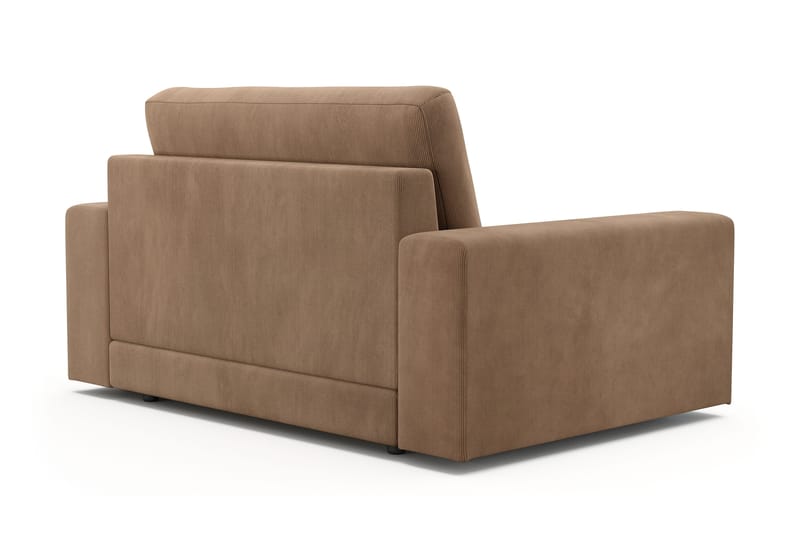 Arken Lyx Stor Djup Fåtölj i Manchester - Brun - Möbler - Vardagsrum - Fåtöljer