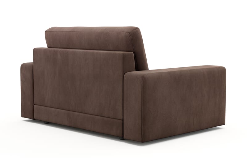 Arken Lyx Stor Djup Fåtölj i Manchester - Brun - Möbler - Vardagsrum - Fåtöljer
