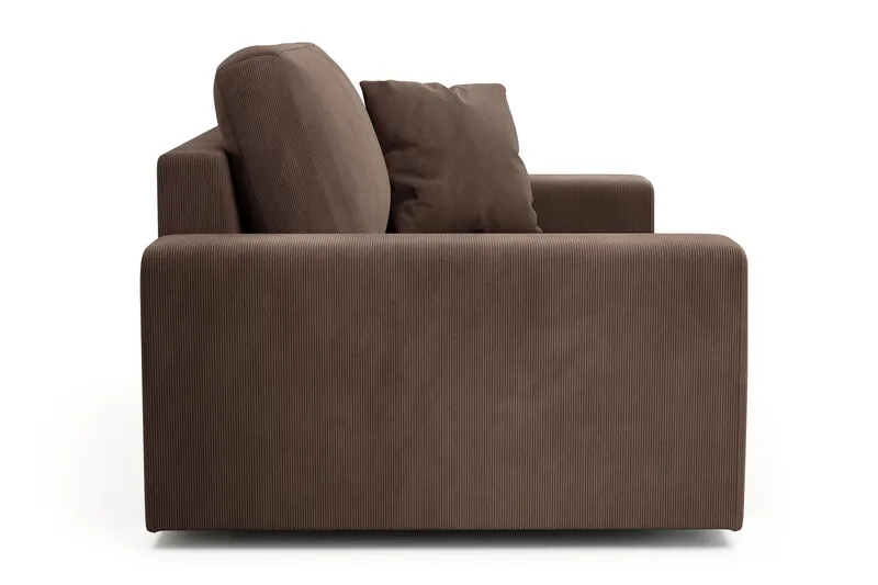 Arken Lyx Stor Djup Fåtölj i Manchester - Brun - Möbler - Vardagsrum - Fåtöljer
