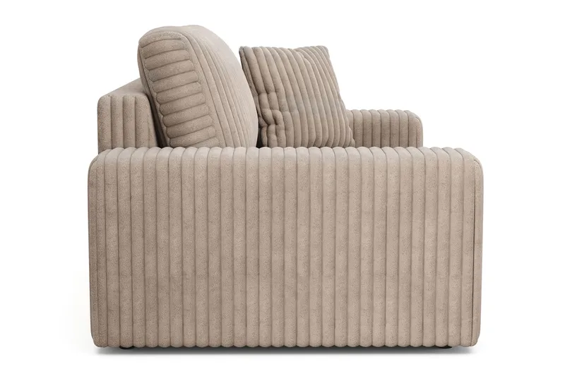 Arken Lyx Stor Djup Fåtölj i Manchester - Greige - Möbler - Vardagsrum - Fåtöljer