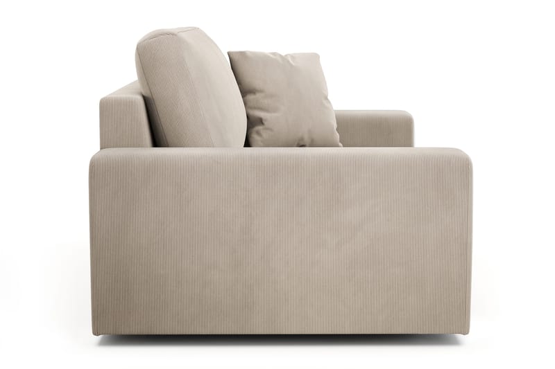 Arken Lyx Stor Djup Fåtölj i Manchester - Greige - Möbler - Vardagsrum - Fåtöljer