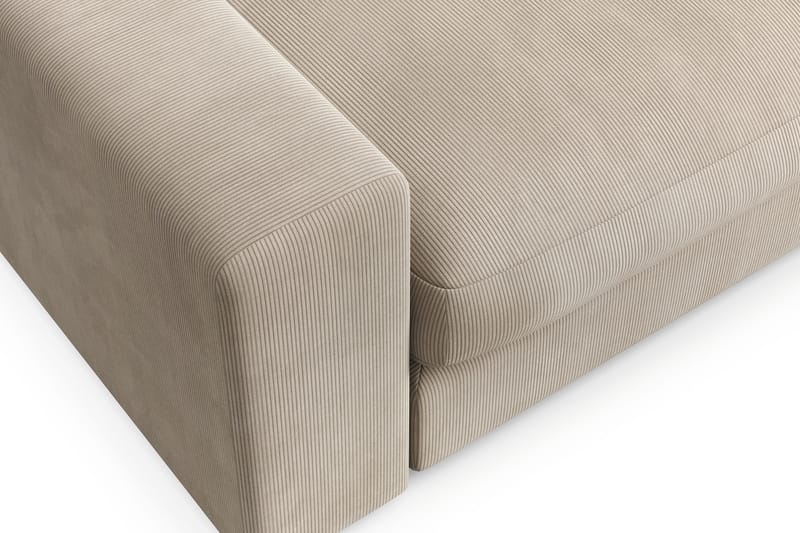 Arken Lyx Stor Djup Fåtölj i Manchester - Greige - Möbler - Vardagsrum - Fåtöljer