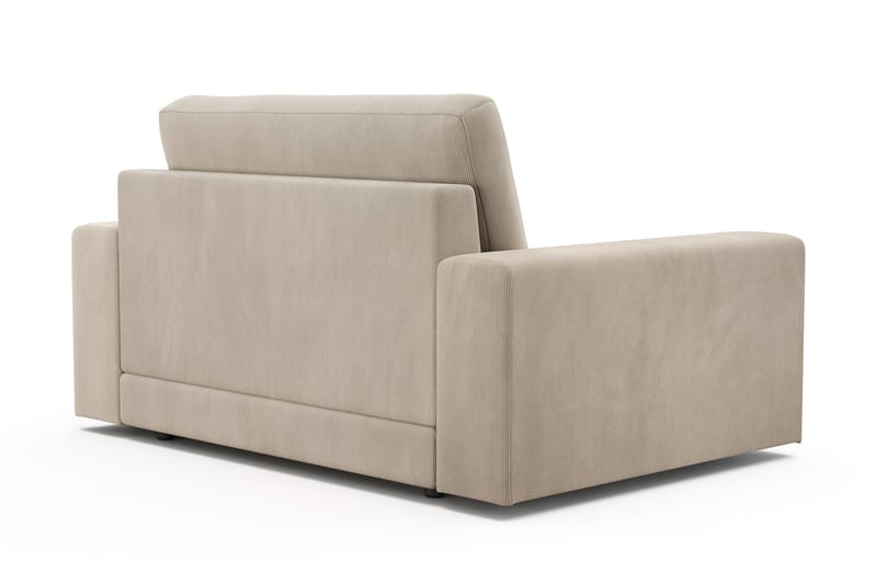 Arken Lyx Stor Djup Fåtölj i Manchester - Greige - Möbler - Vardagsrum - Fåtöljer