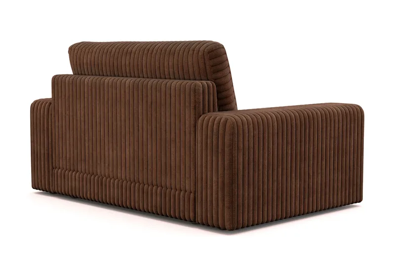 Arken Lyx Stor Djup Fåtölj i Manchester - Mörkbrun - Möbler - Vardagsrum - Fåtöljer