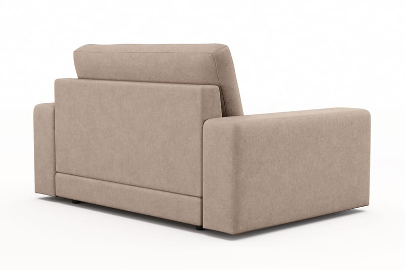 Arken Lyx Stor Djup Fåtölj i Tyg - Beige - Möbler - Vardagsrum - Fåtöljer