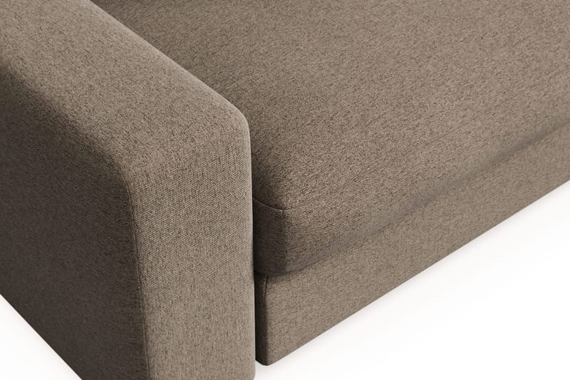 Arken Lyx Stor Djup Fåtölj i Tyg - Brun - Möbler - Vardagsrum - Fåtöljer