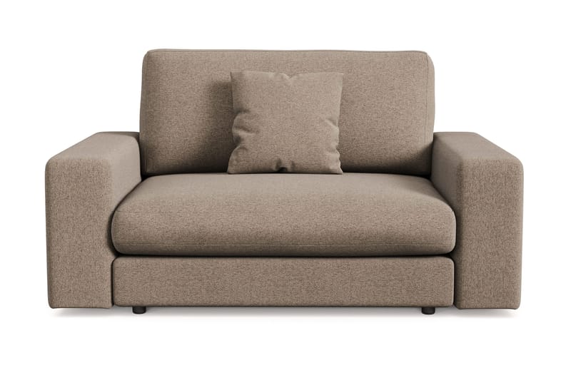 Arken Lyx Stor Djup Fåtölj i Tyg, Brun