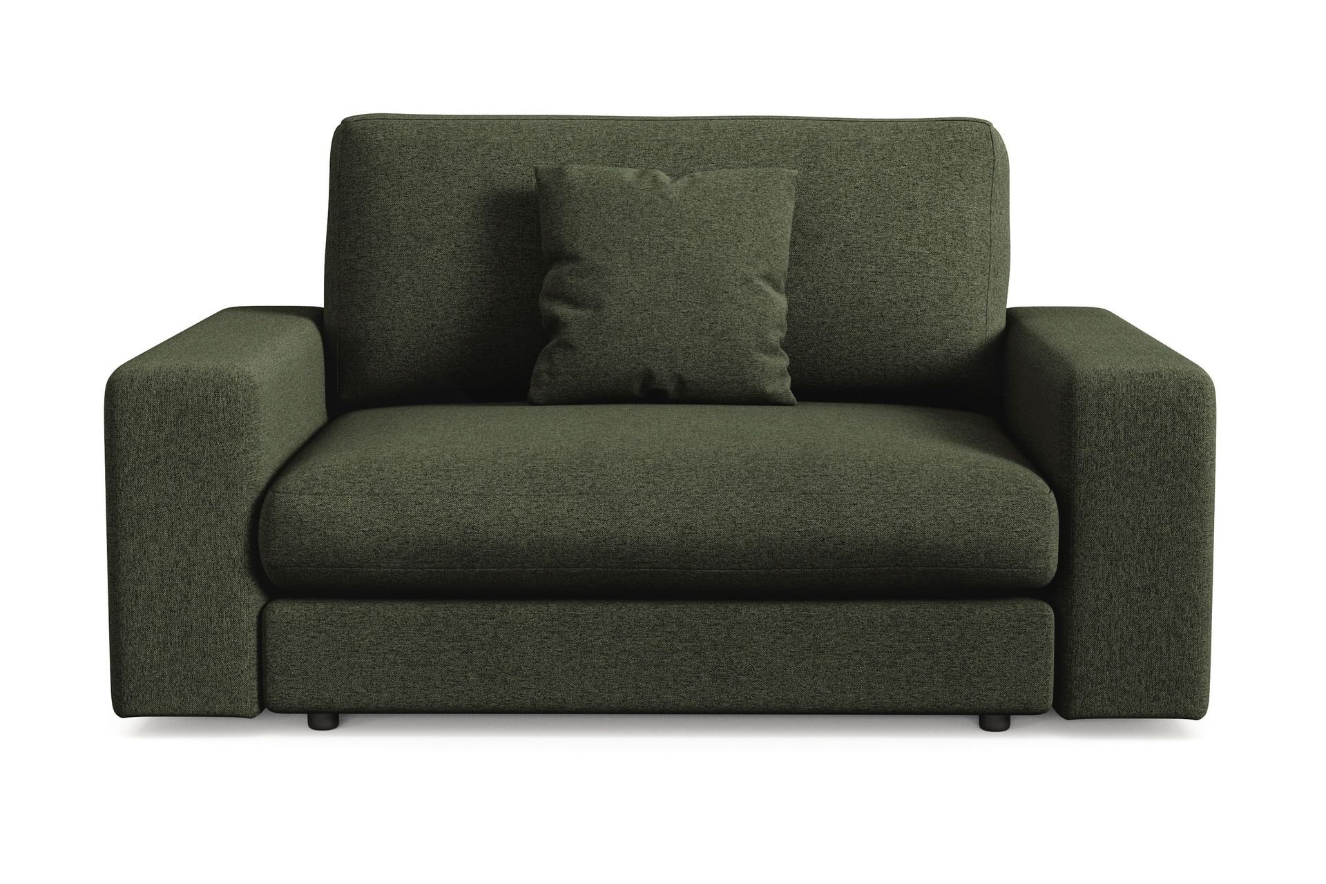 Arken Lyx Stor Djup F&aring;t&ouml;lj i Tyg - Gr&ouml;n