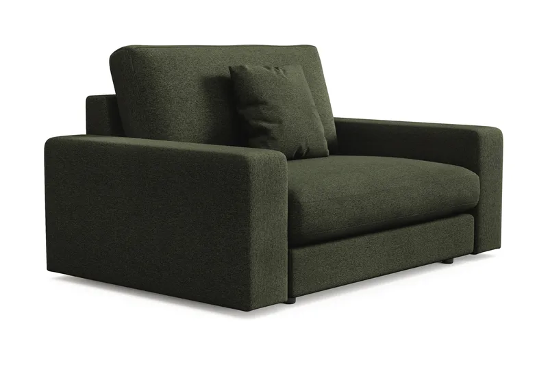 Arken Lyx Stor Djup Fåtölj i Tyg - Grön - Möbler - Vardagsrum - Fåtöljer