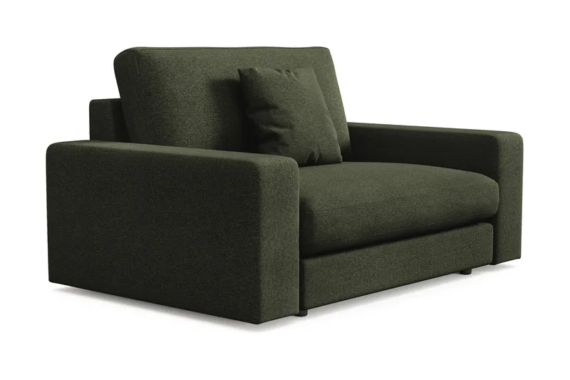 Arken Lyx Stor Djup Fåtölj i Tyg - Grön - Möbler - Vardagsrum - Fåtöljer