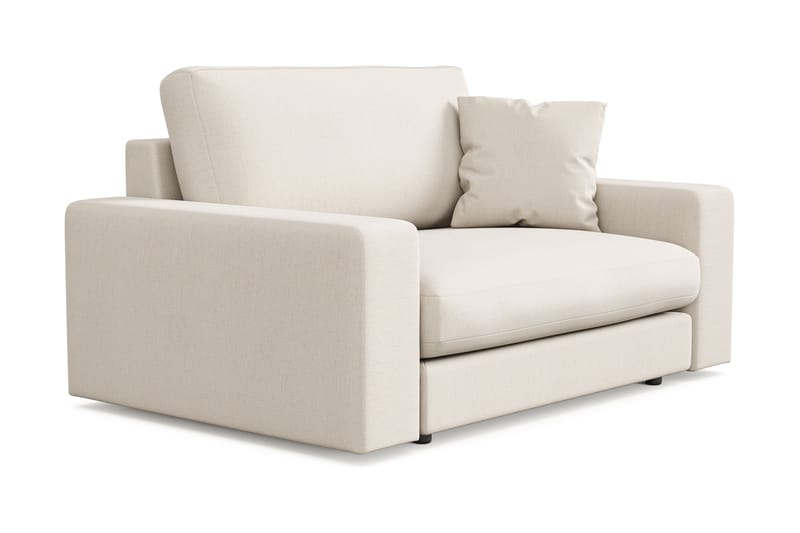 Arken Lyx Stor Djup Fåtölj i Tyg - Ljusbeige - Möbler - Vardagsrum - Fåtöljer