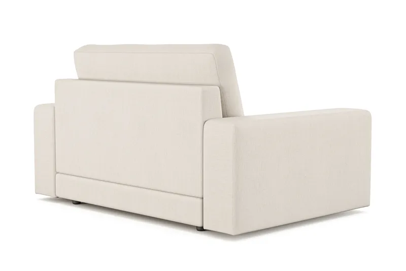 Arken Lyx Stor Djup Fåtölj i Tyg - Ljusbeige - Möbler - Vardagsrum - Fåtöljer