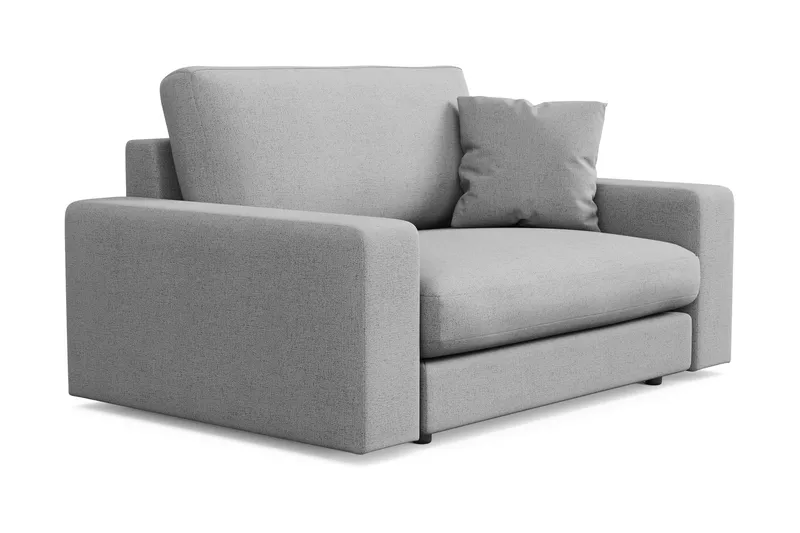 Arken Lyx Stor Djup Fåtölj i Tyg - Ljusgrå - Möbler - Vardagsrum - Fåtöljer