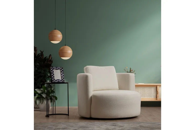 Azoula Fåtölj - Beige - Möbler - Vardagsrum - Fåtöljer