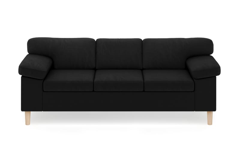Askerod Soffgrupp 3-sits Soffa + 2-sits Soffa - Svart - Möbler - Vardagsrum - Soffgrupper