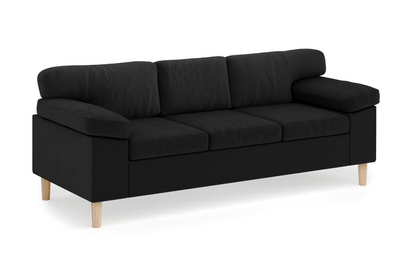 Askerod Soffgrupp 3-sits Soffa + 2-sits Soffa - Svart - Möbler - Vardagsrum - Soffgrupper