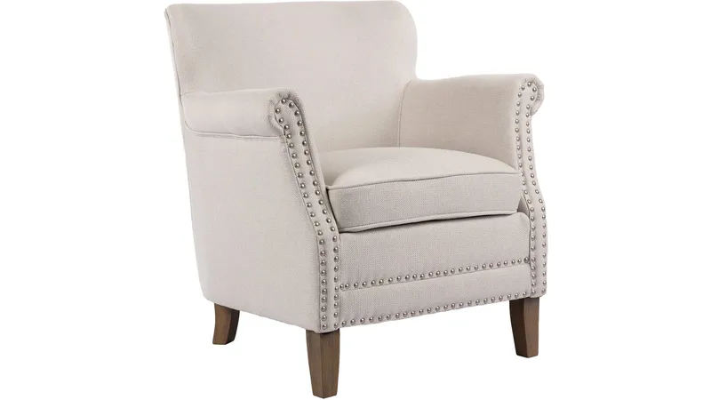 Asolo Fåtölj i tyg - Beige - Möbler - Vardagsrum - Fåtöljer