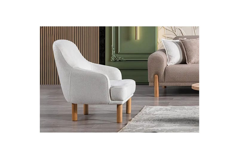 Astran Fåtölj - Krämvit - Möbler - Vardagsrum - Fåtöljer