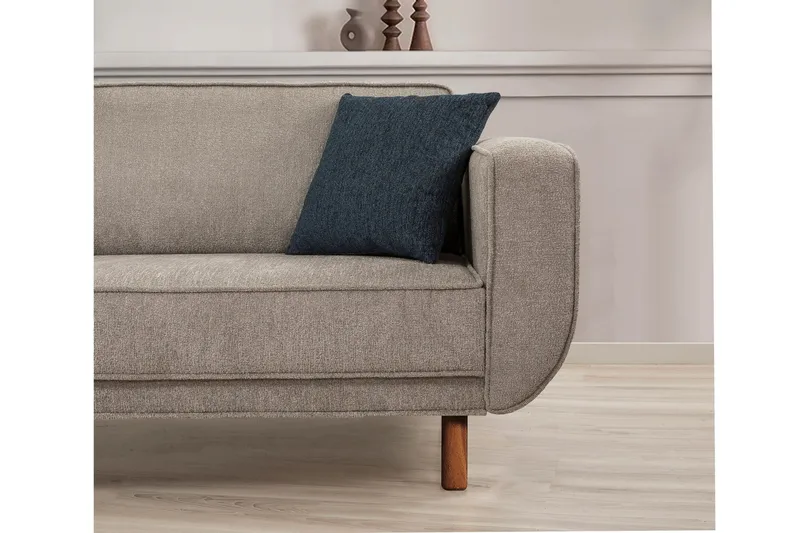 Austen 3-sits Bäddsoffa - Grå - Möbler - Vardagsrum - Bäddsoffor