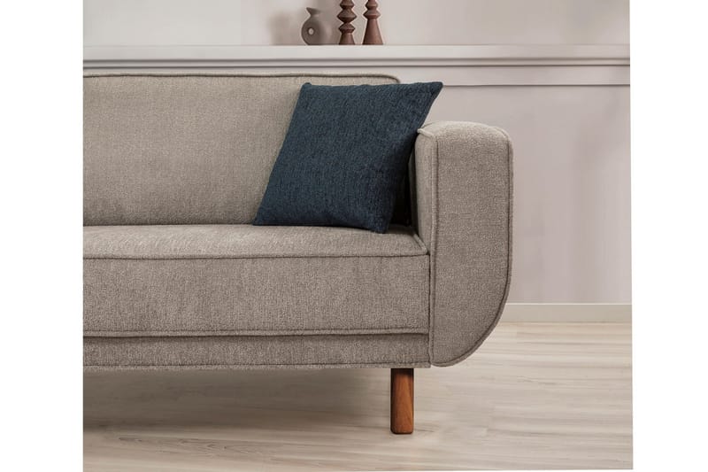 Austen 3-sits Bäddsoffa - Grå - Möbler - Vardagsrum - Bäddsoffor