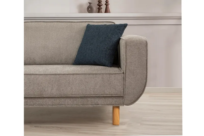 Austen 3-sits Bäddsoffa - Grå - Möbler - Vardagsrum - Bäddsoffor