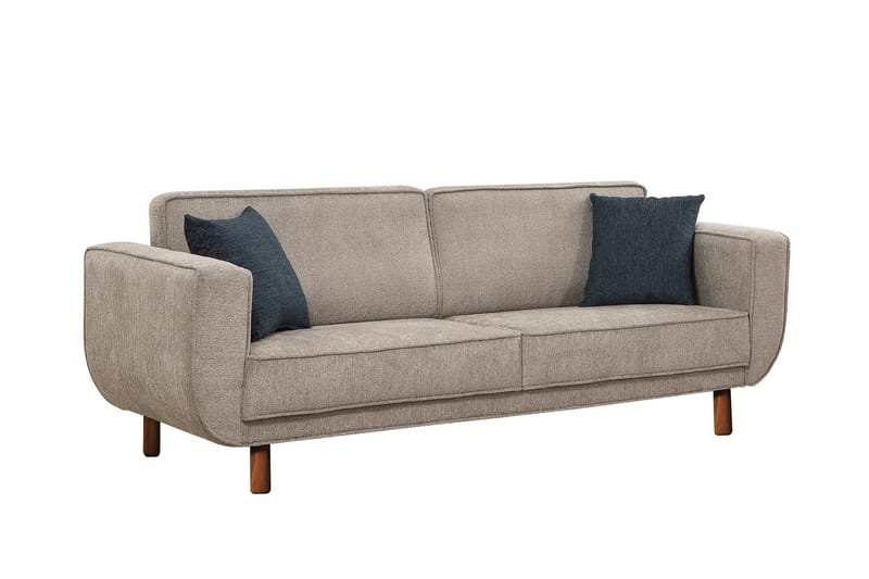 Austen 3-sits Bäddsoffa - Grå - Möbler - Vardagsrum - Bäddsoffor