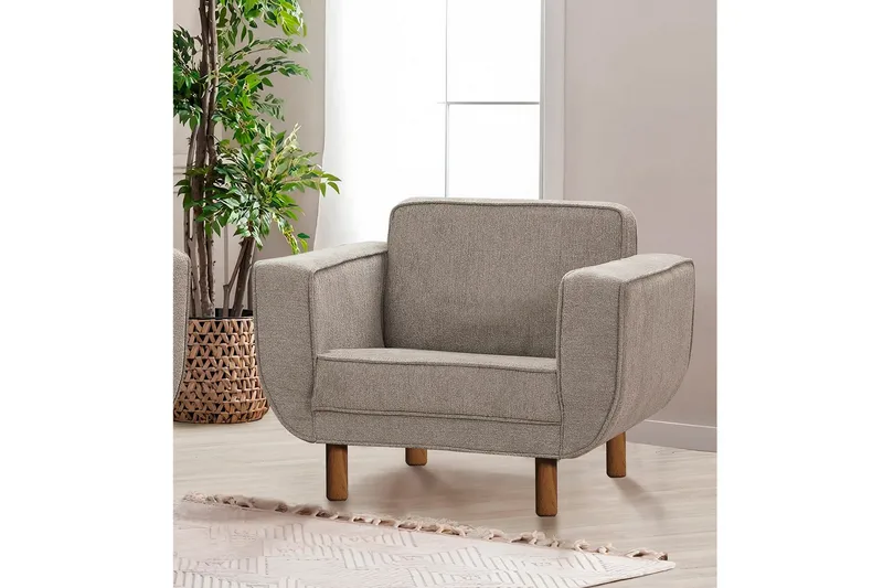 Austen Fåtölj - Grå - Möbler - Vardagsrum - Fåtöljer