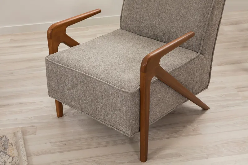 Austen Fåtölj - Grå - Möbler - Vardagsrum - Fåtöljer