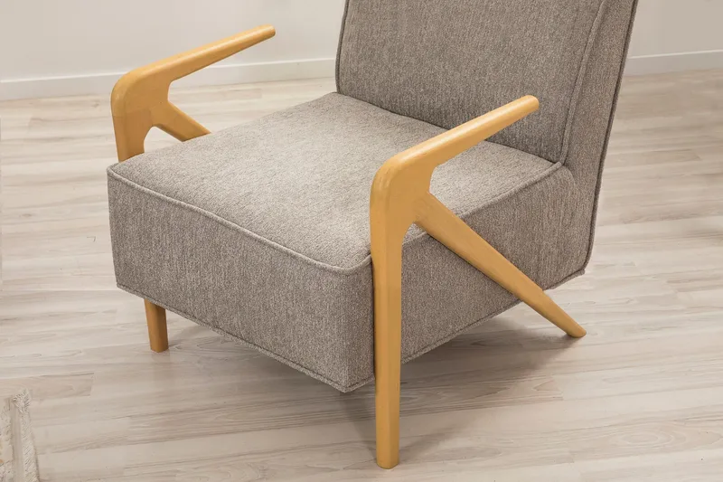 Austen Fåtölj - Grå - Möbler - Vardagsrum - Fåtöljer