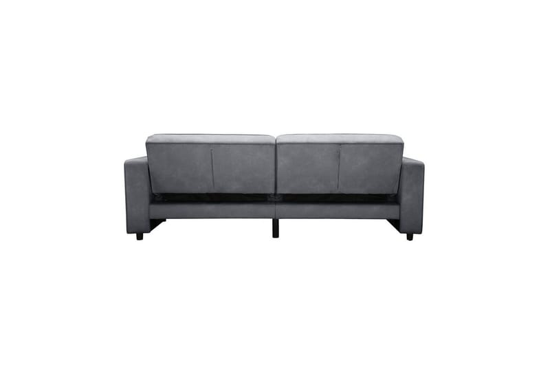 Bäddsoffa Allie Antracit, Sammet, 81x225x91 cm - Antracit, Sammet, 81x225x91 cm - Möbler - Vardagsrum - Bäddsoffor