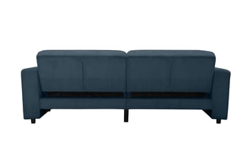Bäddsoffa Allie Blå, Cordoroy, 81x225x91 cm - Blå, Cordoroy, 81x225x91 cm - Möbler - Vardagsrum - Bäddsoffor