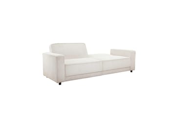 Bäddsoffa Allie Kräm, Cordoroy, 81x225x91 cm - Kräm, Cordoroy, 81x225x91 cm - Möbler - Vardagsrum - Bäddsoffor