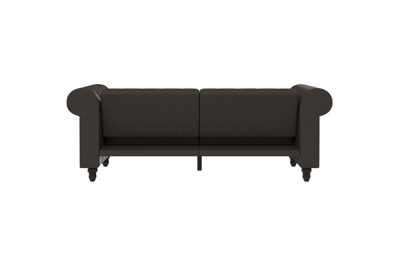 Bäddsoffa Felix 236x87x83 cm, Antracit, Mikrofiber/Trä/Metall - 236x87x83 cm, Antracit, Mikrofiber/Trä/Metall - Möbler - Vardagsrum - Bäddsoffor