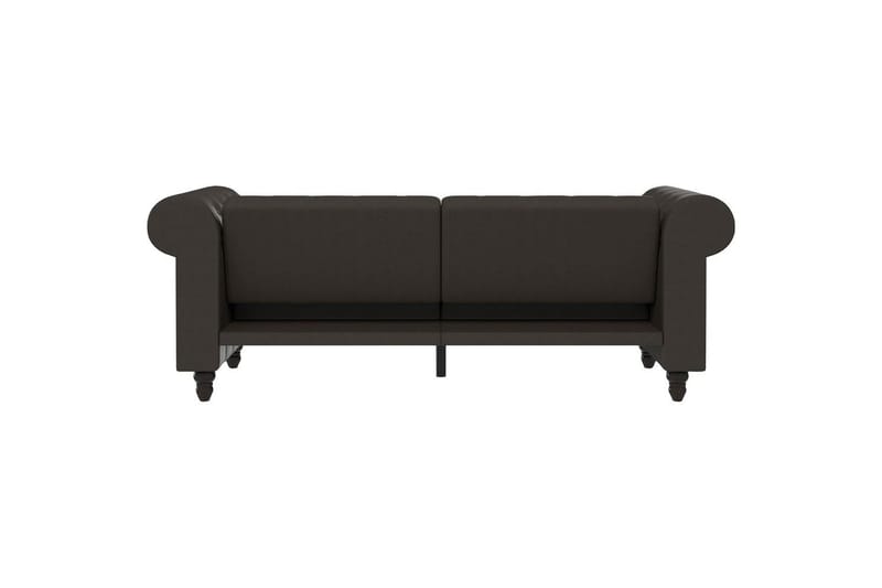 Bäddsoffa Felix 236x87x83 cm, Antracit, Mikrofiber/Trä/Metall - 236x87x83 cm, Antracit, Mikrofiber/Trä/Metall - Möbler - Vardagsrum - Bäddsoffor