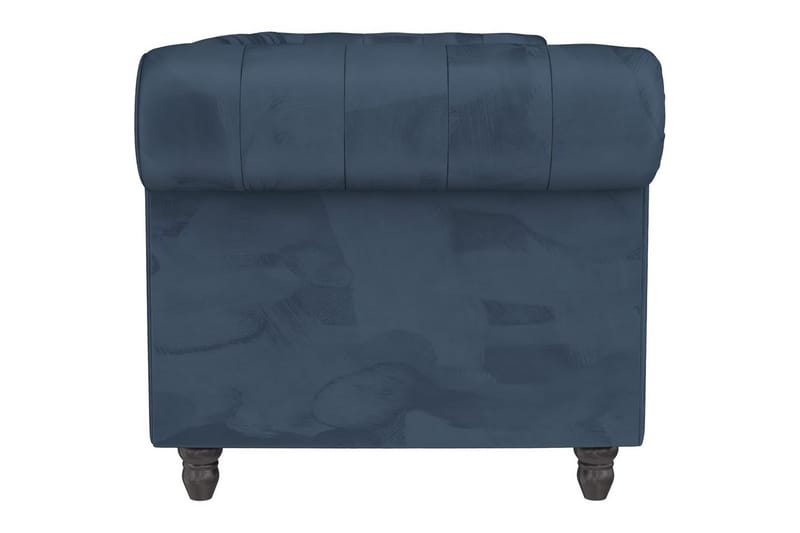 Bäddsoffa Felix 236x87x83 cm, Blå, Sammet - 236x87x83 cm, Blå, Sammet - Möbler - Vardagsrum - Bäddsoffor
