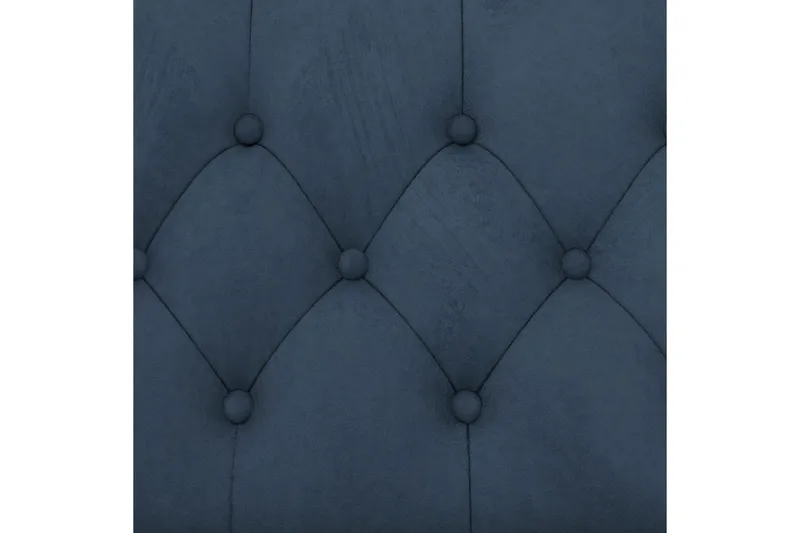 Bäddsoffa Felix 236x87x83 cm, Blå, Sammet - 236x87x83 cm, Blå, Sammet - Möbler - Vardagsrum - Bäddsoffor