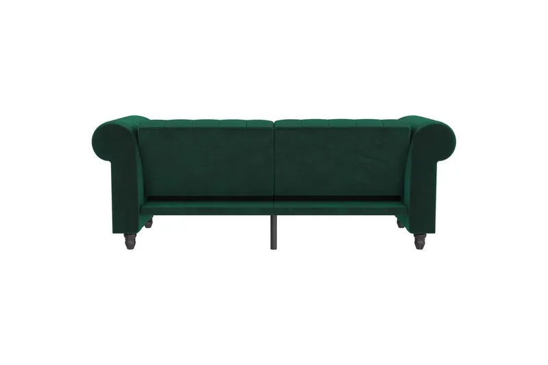 Bäddsoffa Felix 236x87x83 cm, Mörkgrön, Sammet - 236x87x83 cm, Mörkgrön, Sammet - Möbler - Vardagsrum - Bäddsoffor