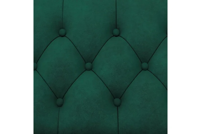 Bäddsoffa Felix 236x87x83 cm, Mörkgrön, Sammet - 236x87x83 cm, Mörkgrön, Sammet - Möbler - Vardagsrum - Bäddsoffor