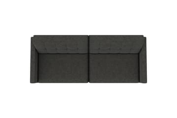 Bäddsoffa Hartford 203x83x82 cm, Antracit, Linnetyg Utseende (100% Polyester - 203x83x82 cm, Antracit, Linnetyg Utseende (100% Polyester - Möbler - Vardagsrum - Bäddsoffor