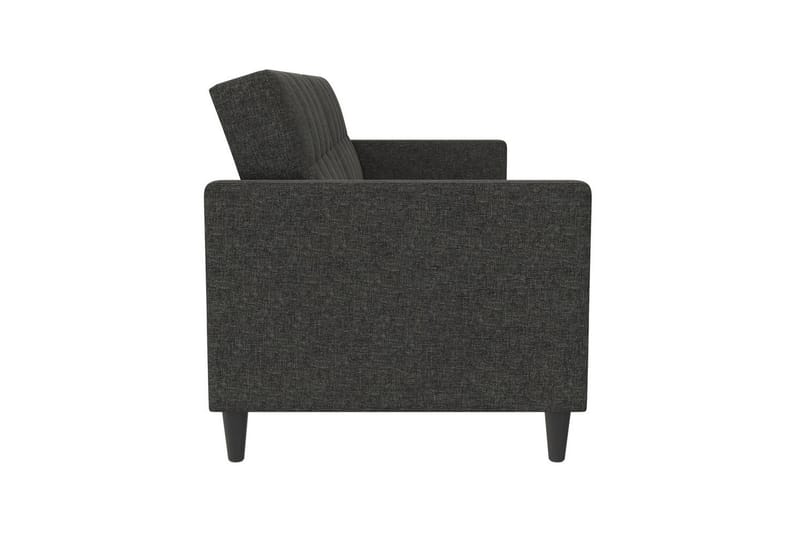 Bäddsoffa Hartford 203x83x82 cm, Antracit, Linnetyg Utseende (100% Polyester - 203x83x82 cm, Antracit, Linnetyg Utseende (100% Polyester - Möbler - Vardagsrum - Bäddsoffor