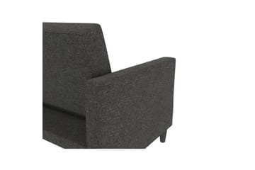 Bäddsoffa Hartford 203x83x82 cm, Antracit, Linnetyg Utseende (100% Polyester - 203x83x82 cm, Antracit, Linnetyg Utseende (100% Polyester - Möbler - Vardagsrum - Bäddsoffor