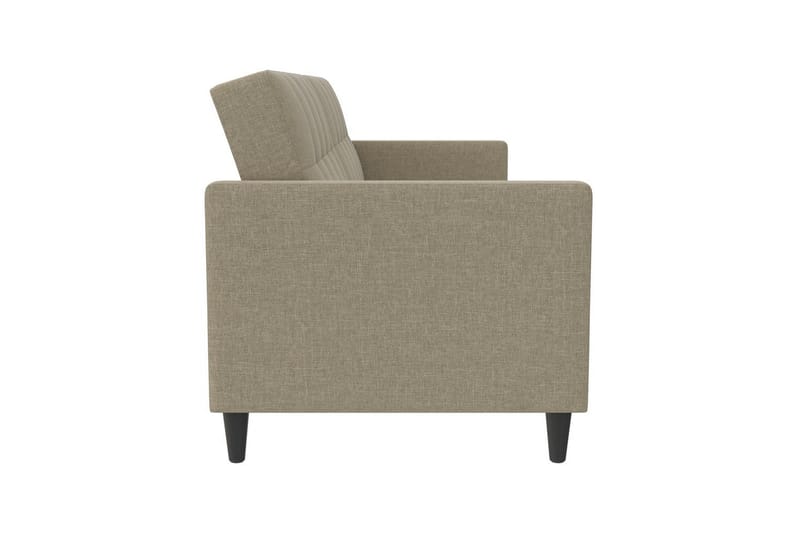 Bäddsoffa Hartford 203x83x82 cm, Cappuccino, Linnetyg Utseende (100% Polyester - 203x83x82 cm, Cappuccino, Linnetyg Utseende (100% Polyester - Möbler - Vardagsrum - Bäddsoffor