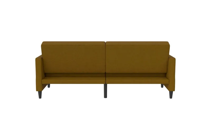Bäddsoffa Hartford 203x83x82 cm, Curry, Linnetyg Utseende (100% Polyester - 203x83x82 cm, Curry, Linnetyg Utseende (100% Polyester - Möbler - Vardagsrum - Bäddsoffor