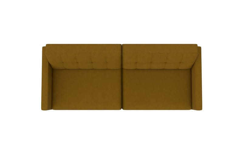Bäddsoffa Hartford 203x83x82 cm, Curry, Linnetyg Utseende (100% Polyester - 203x83x82 cm, Curry, Linnetyg Utseende (100% Polyester - Möbler - Vardagsrum - Bäddsoffor