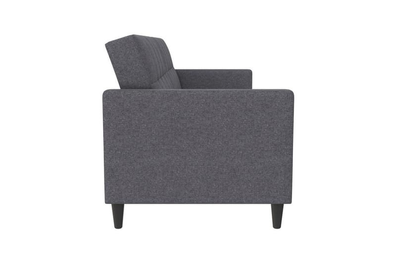 Bäddsoffa Hartford 203x83x82 cm, Grå, Linnetyg Utseende (100% Polyester - 203x83x82 cm, Grå, Linnetyg Utseende (100% Polyester - Möbler - Vardagsrum - Bäddsoffor