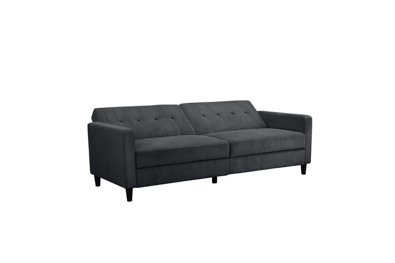 Bäddsoffa Hartford II 203x83x82 cm, Antracit - 203x83x82 cm, Antracit - Möbler - Vardagsrum - Bäddsoffor